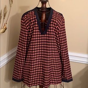 Michael Kors Geometric Blouse